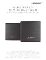 Bose VIRTUALLY INVISIBLE 300 Owner's manual