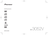 Pioneer DV-3052 Operating instructions