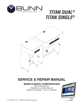 Bunn Titan® Single DBC® 120/208V Brewer User manual