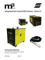 ESAB m3® plasma PT-36 Integrated Gas Control (IGC) System - Vision 5x User manual