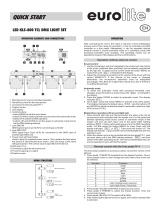 EuroLite LED KLS-400 RGB DMX LIGHT SET Quick Start