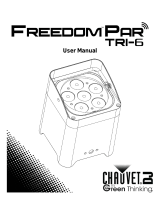 CHAUVET DJ Freedom Par Tri-6 User manual