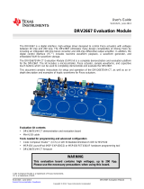 Texas Instruments DRV2667 Evaluation Module User guide