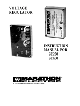 Marathon SE250/400 Owner's manual