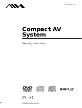 Aiwa AVJ-X5 Operating Instructions Manual