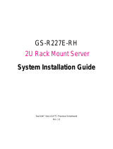 Gigabyte GS-R227E-RH System Installation Manual