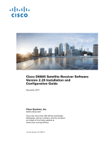 Cisco D9865 Satellite Receiver  Installation And Configuration Manual