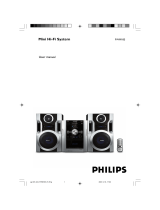 Philips FWM185/79 User manual