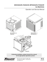 Follett P425A/W Operation And Service Manual