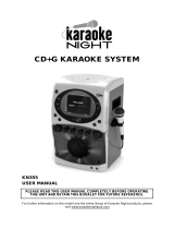 Karaoke Night KN355 User manual