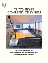 TOA TS-774 Quick start guide