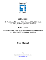 LevelOne GTL-2881 User manual