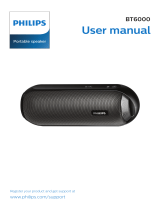 Philips BT6000 User manual