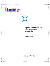 Agilent Technologies 34972A User manual