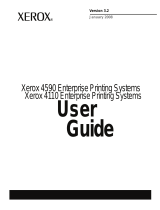 Xerox 4110 ENTERPRISE Owner's manual