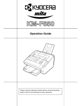 Kyocera Mita KM-F650 Operating instructions
