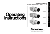 Panasonic WVCP220_SERIES Operating instructions