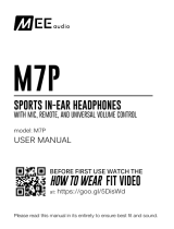 Mee Audio M7P Sports In-Ear Headphones User manual
