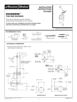 American Standard T018500.278 Installation guide