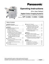Panasonic DPC266 Operating instructions