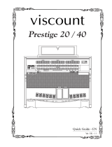 Viscount Prestige 40 Quick Manual