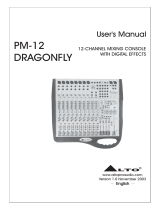 Alto PM-12 DRAGONFLY User manual