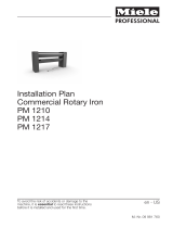 Miele PM1210 Installation guide