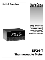 Omega DP24-T Owner's manual