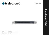 TC Electronic LOUDNESS PILOT 3XSDI Owner's manual