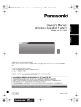 Panasonic SC-NE1 User manual