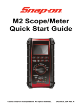 Snap-On Scope/Meter M2 Quick start guide