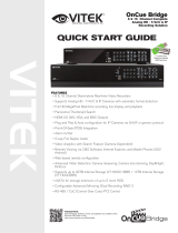 Vitek VT-HDOC16BR Quick start guide