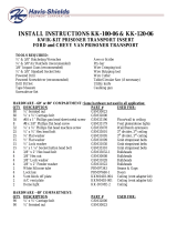 Havis-Shields Kwik-Kit KK-120-06 User manual