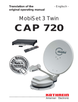 Kathrein MobiSet 3 Twin CAP 720 Operating instructions