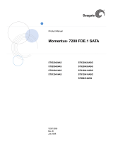 Seagate Momentus 7200 FDE.1 SATA User manual
