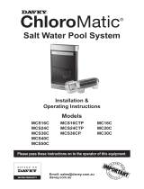 Davey ChloroMatic MCS40C Installation & Operating Instructions Manual