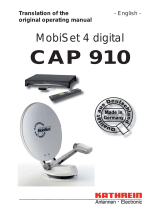 Kathrein MobiSet 4 digital CAP 910 User manual