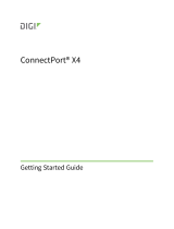 Digi ConnectPort X4 IA - 802.15.4 - Ethernet & Cellular Quick start guide