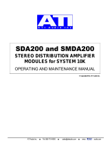 ATI SDA200 Owner's manual