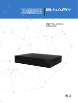 Binary B-500-MTRX-230-8x16 Installation guide