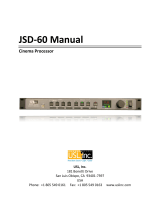 QSC JSD-60 User manual