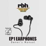 RBH Sound EP1 Noise Isolating Earphones Owner's manual