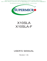 Supermicro X10SLA-F User manual