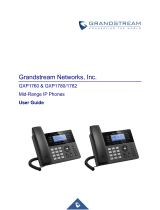 Grandstream GXP1780/GXP1782 User guide