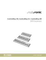 swissonic ControlKey 88 User manual