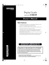 Roland S-4000-SP Owner's manual