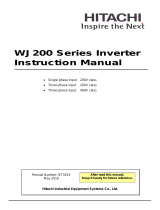 Hitachi WJ200-007H User manual