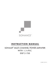 Sonance DSP 2-750 MKII User manual