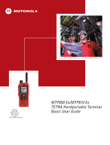 Motorola MTP810 EX Basic User's Manual