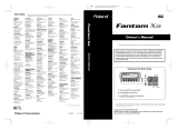 Roland Fantom-Xa User manual